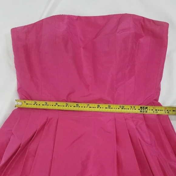 Kay Unger Tea Length Strapless Dress 2 - Picture 10 of 11